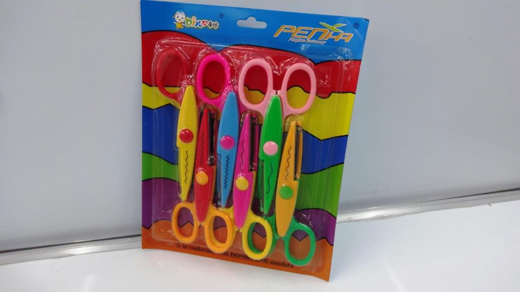 6pcs Craft Scissors