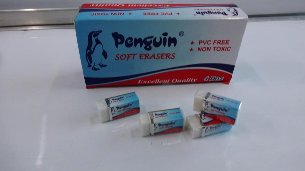 Penguin Erasers