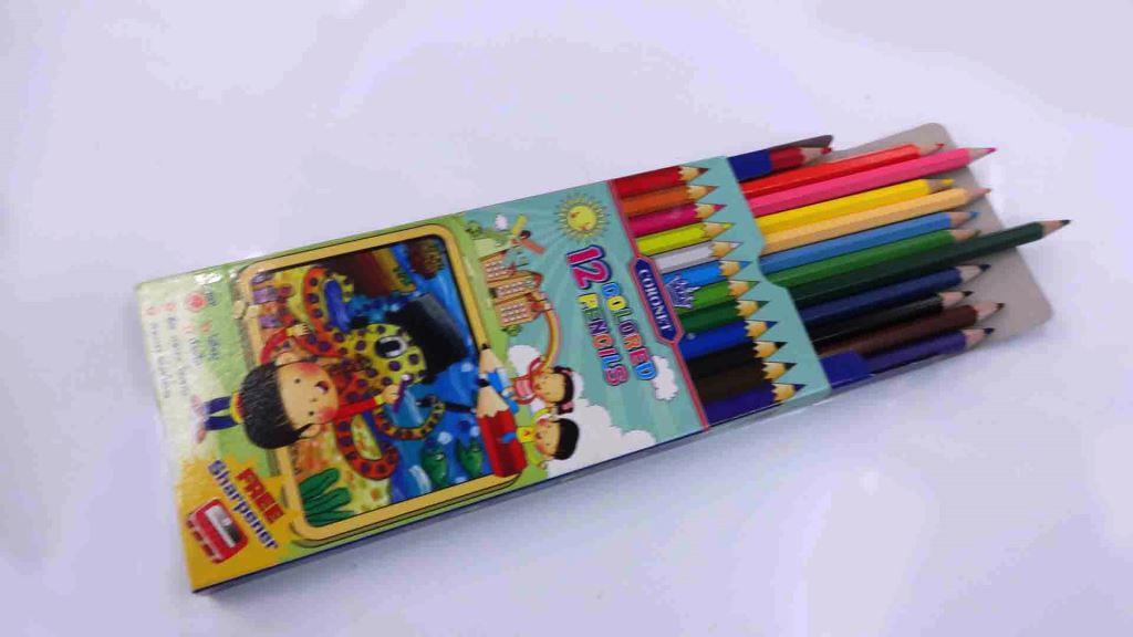 12pcs CORONET Colour Pencils